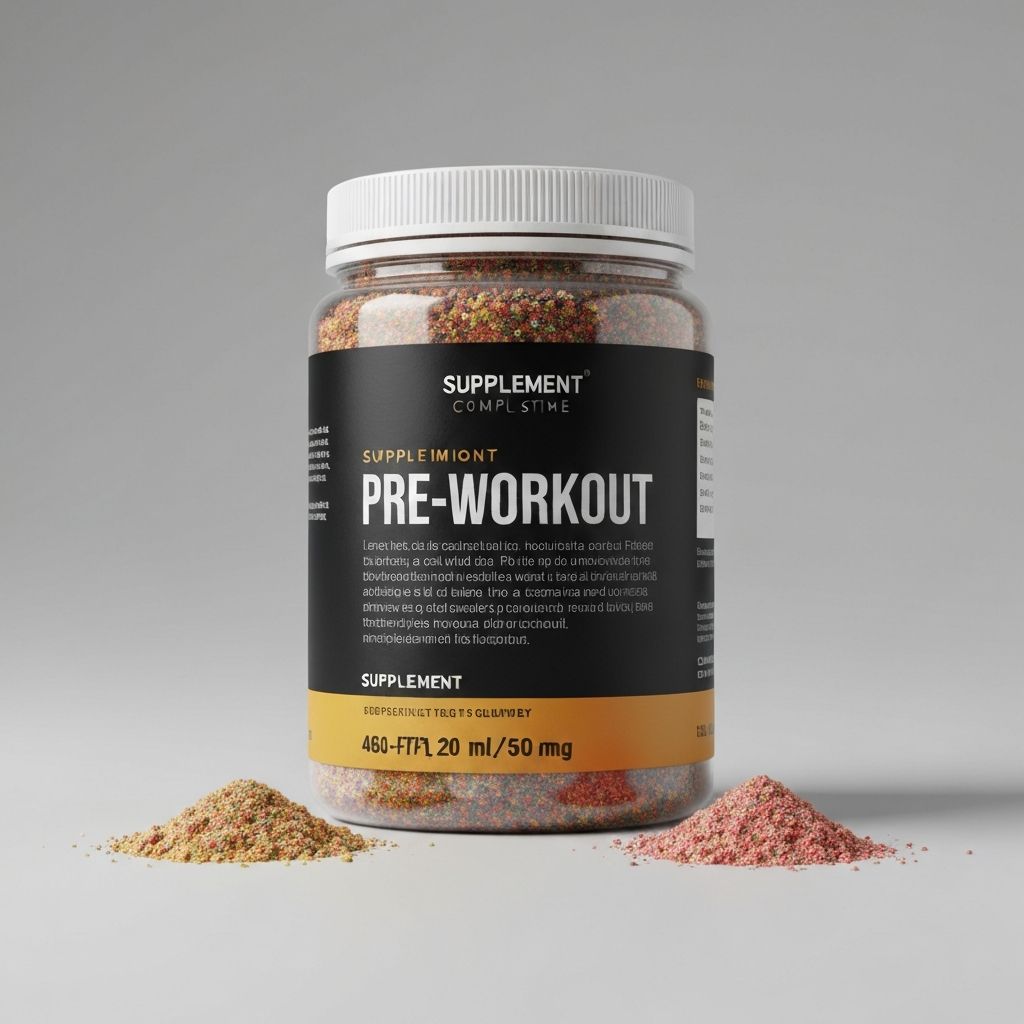 Mieszanka pre-workout z kofeiną